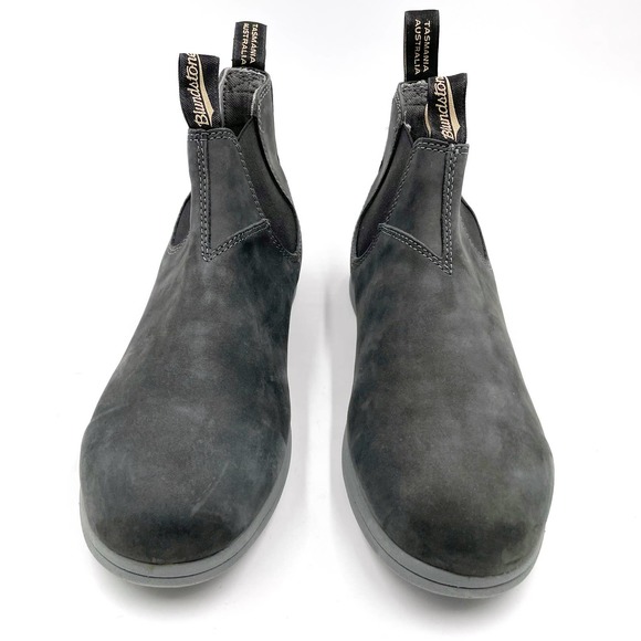 New Blundstone 1398 Gray Suede Leather Chelsea Boots Men's Sz 11 US - Picture 4 of 9